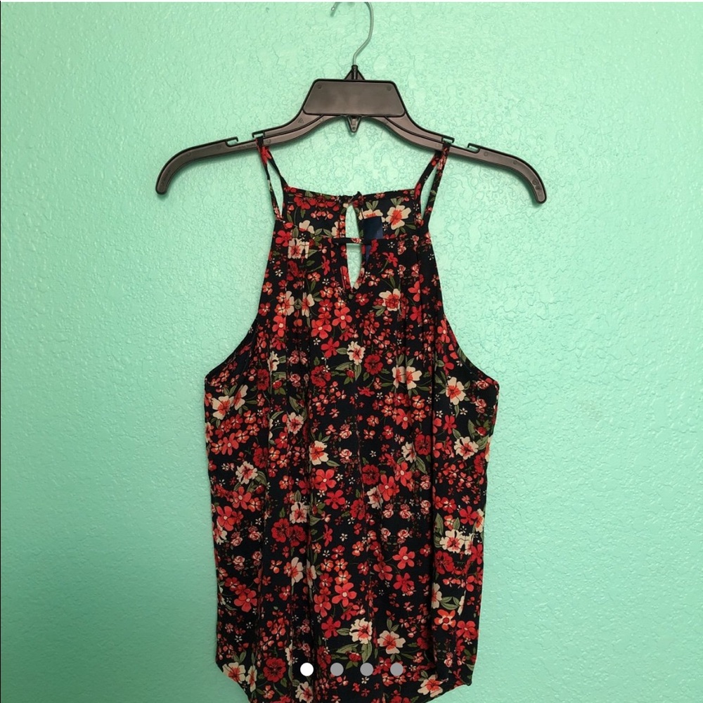Floral Halter Top